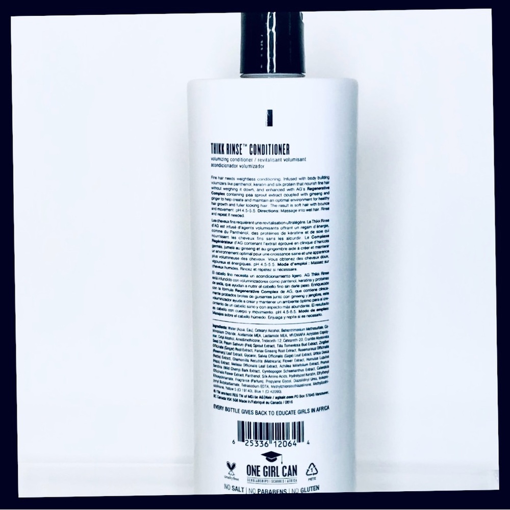 AG Hair Care Thikk Rinse Sulfate Free Color Safe Conditioner - Picture 4 of 8